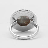 Spectrolite Silver Rings