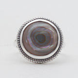 Spectrolite Silver Rings