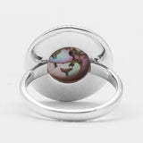 Spectrolite Silver Rings