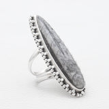 925 Sterling Silver Orthoceras Rings