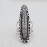 925 Sterling Silver Orthoceras Rings