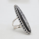 925 Sterling Silver Orthoceras Rings