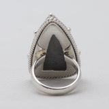 Purple Charoite Silver Rings