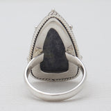 Purple Charoite Silver Rings