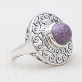 Tourmaline Silver Rings