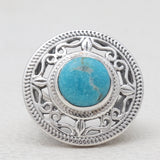 Larimar Silver Rings