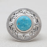 Larimar Silver Rings