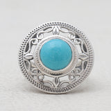Larimar Silver Rings