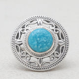 Larimar Silver Rings