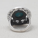 Larimar Silver Rings