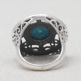 Larimar Silver Rings