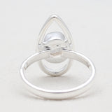 925 Sterling Silver Herkimer Quartz Rings