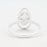 925 Sterling Silver Herkimer Quartz Rings