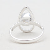 925 Sterling Silver Herkimer Quartz Rings
