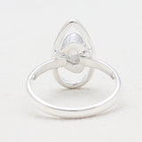 925 Sterling Silver Herkimer Quartz Rings