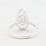 925 Sterling Silver Herkimer Quartz Rings