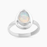 925 Sterling Silver Ethiopian Opal Rings