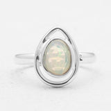 925 Sterling Silver Ethiopian Opal Rings