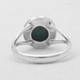 Natural Chrysocolla Silver Rings