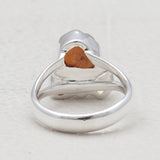 925 Sterling Silver Fanta Garnet Rings