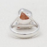 925 Sterling Silver Fanta Garnet Rings