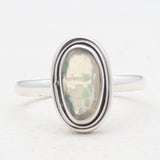 925 Sterling Silver Ethiopian Opal Rings