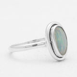 925 Sterling Silver Ethiopian Opal Rings