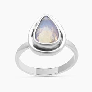 925 Sterling Silver Ethiopian Opal Rings