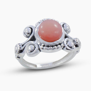 Natural Labradorite Silver Rings