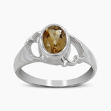 Amethyst Silver Rings