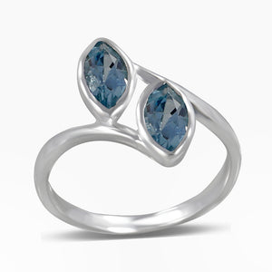 925 Sterling Silver Garnet Rings