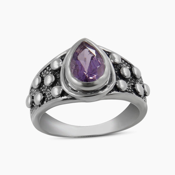 925 Silver Natural Peridot Rings