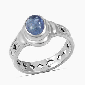 Natural Ethiopian Opal Silver Rings