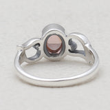 Rainbow Moonstone Silver Rings