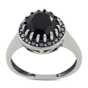 Amethyst Gemstone Silver Rings