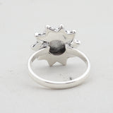 Muonionalusta Meteorite Silver Ring