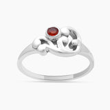 925 Sterling Silver Peridot Rings