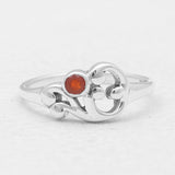 925 Sterling Silver Peridot Rings