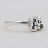 925 Sterling Silver Peridot Rings