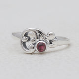 925 Sterling Silver Peridot Rings