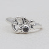 925 Sterling Silver Blue Iolite Rings