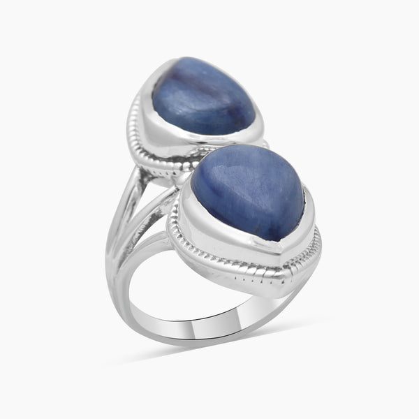 Kyanite Silver Rings