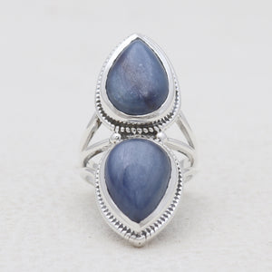 Kyanite Silver Rings