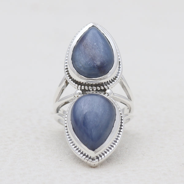 Kyanite Silver Rings