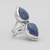 Kyanite Silver Rings