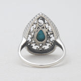 Mexican Turquoise Designer Silver Rings