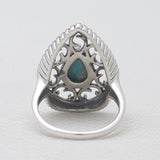 Mexican Turquoise Designer Silver Rings