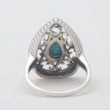 Mexican Turquoise Designer Silver Rings