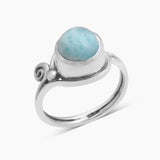 925 Sterling Silver Rainbow Moonstone Rings