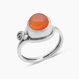 925 Sterling Silver Rainbow Moonstone Rings